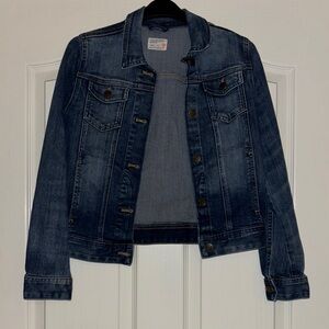 J Crew Kids Classic Blue Denim Jacket - size 12